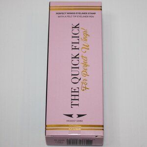 The Quick Flick Perfect Wings Eyeliner Stamp Modest 10mm Intense Black MSRP $30